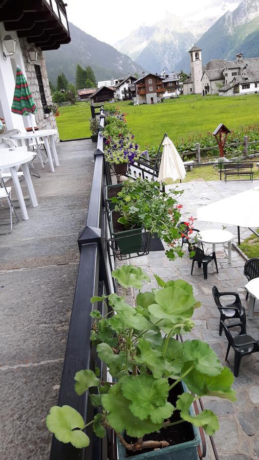 Casa Alpina De Filippi Hotell Macugnaga Exteriör bild